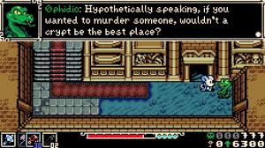 Ophidio NPC dialogue in Mina the Hollower